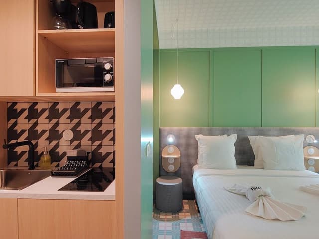 Studio Supérieur 22m² avec Balcon