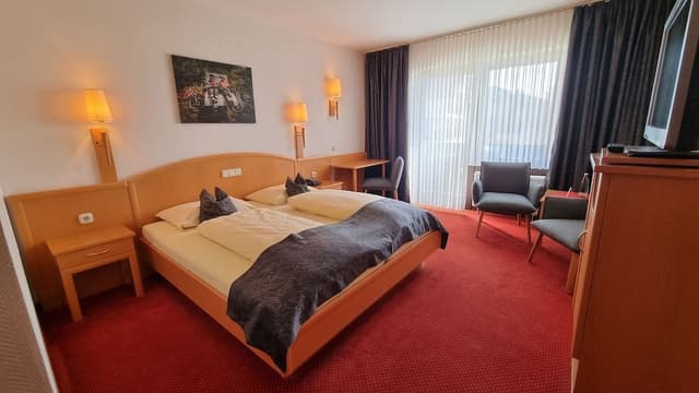Standard Double Room, 1 King Bed, Non Smoking, Mountain View