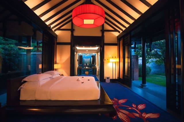Wellbeing Jet Pool Villa-King bed , Jet pool (Jacuzzi) needs to be heated 4-6 hours prior to usage