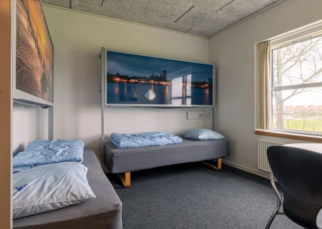 City Double or Twin Room, Private Bathroom, City View