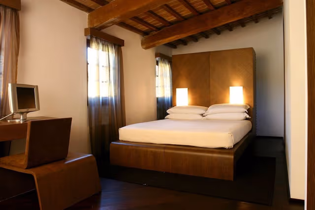 Double Room, Bathtub, Garden View