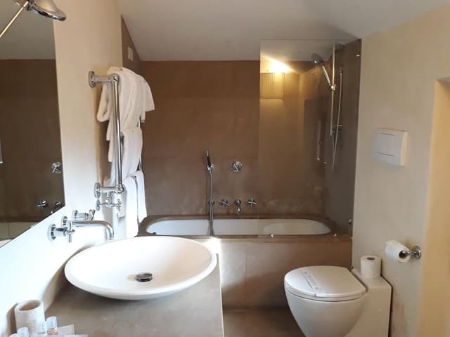 Double Room, Bathtub, Garden View