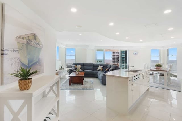 2 Bedroom Deluxe Spa Apartment with Ocean View