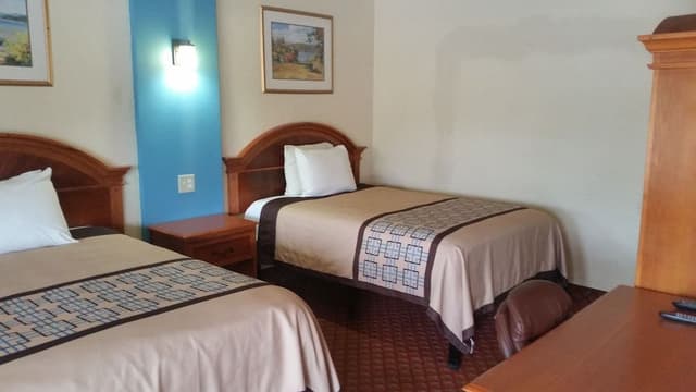 Double Room, 2 Double Beds, Non Smoking