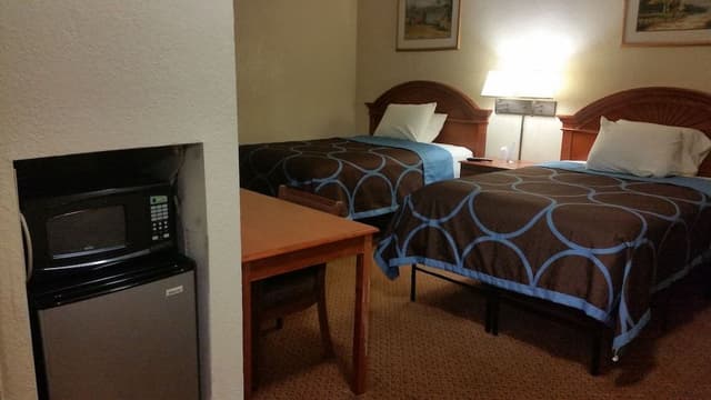Double Room, 2 Double Beds, Non Smoking