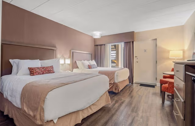 Standard Room, 2 Queen Beds, Non Smoking, Refrigerator