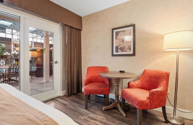 Standard Room, 2 Queen Beds, Refrigerator, Courtyard Area