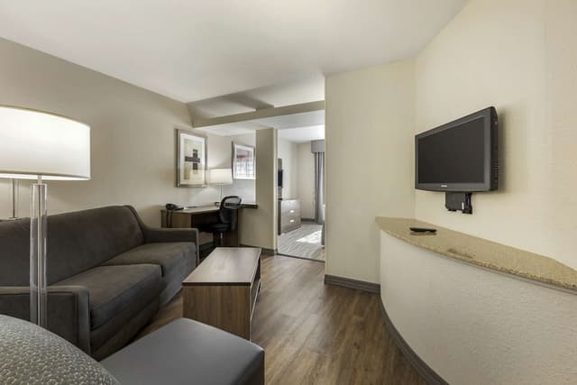 Executive Suite, 1 King Bed, Non Smoking, Refrigerator & Microwave
