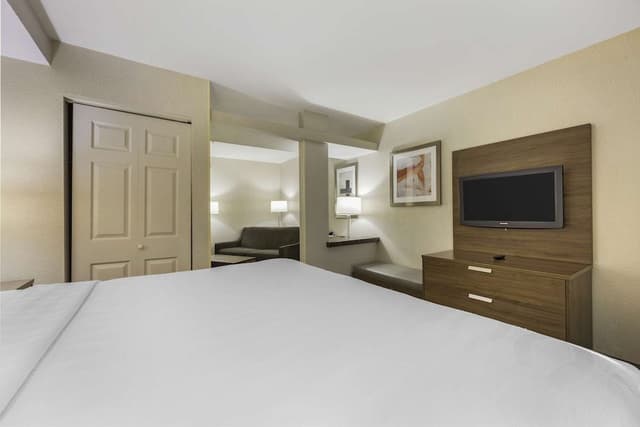 Executive Suite, 1 King Bed, Non Smoking, Refrigerator & Microwave
