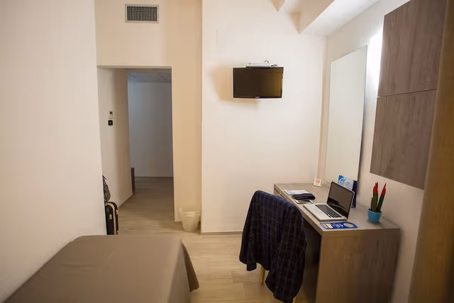 Basic Single Room, Partial Sea View