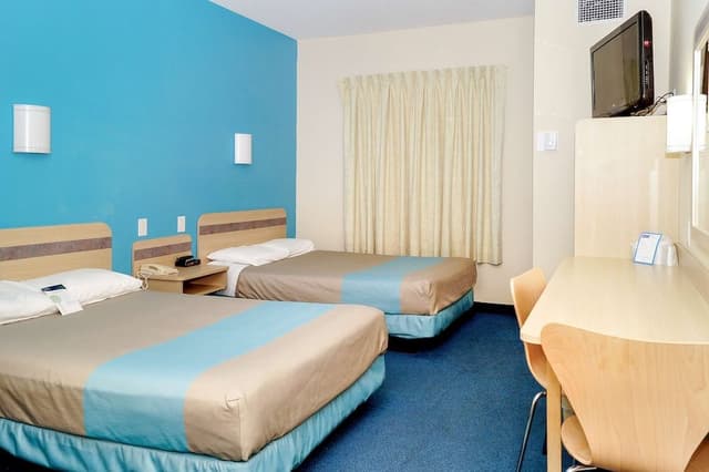 Standard Room, 2 Double Beds, Non Smoking, Refrigerator & Microwave