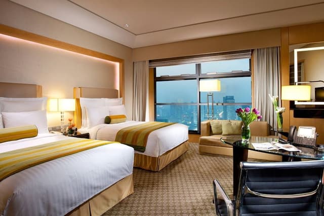 Executive Twin Room, 2 Double Beds, Smoking, Executive Level