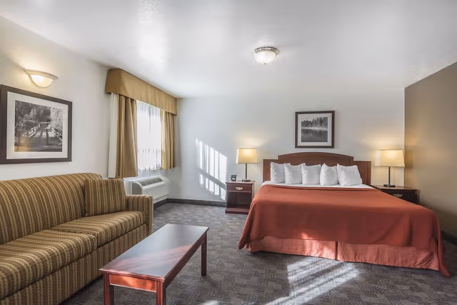 Suite, 1 King Bed with Sofa bed, Non Smoking, Jetted Tub