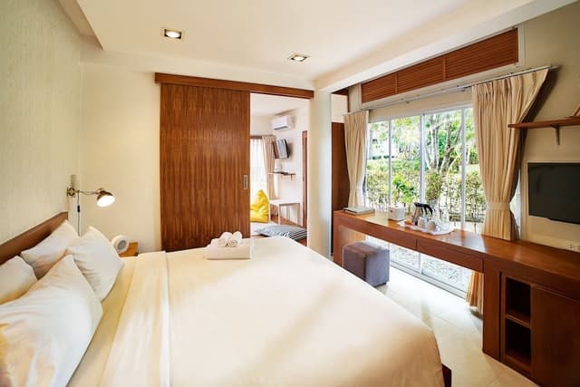Family Suite, 2 Bedrooms, Garden View, Garden Area