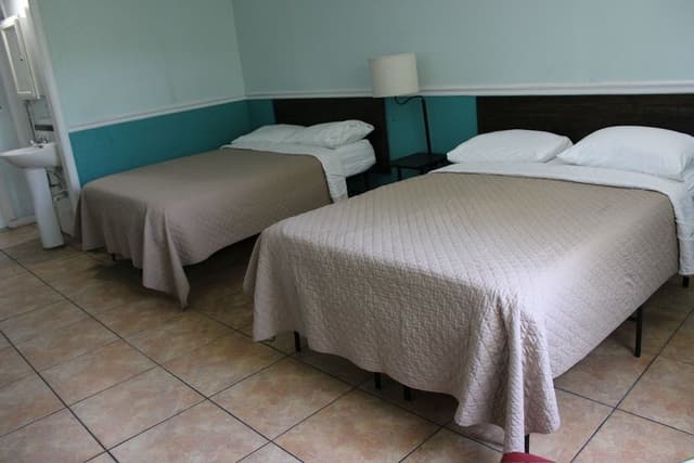 Double Room, 2 Double Beds, Non Smoking