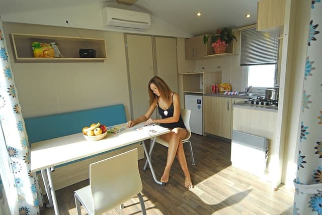 Standard Mobile Home, 2 Bedrooms (Beach Access Included)