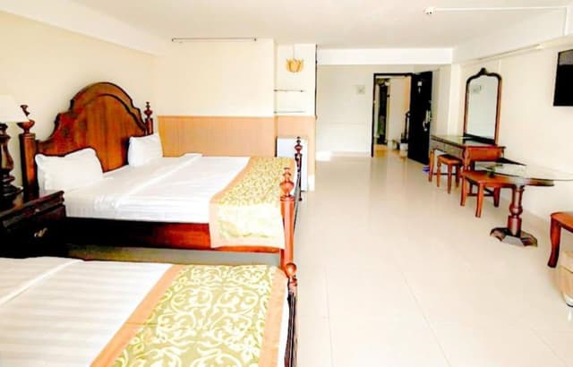 Triple Room, Balcony, City View