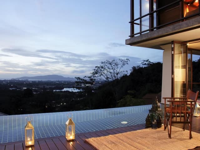 Waterfall Duplex Pool Villa