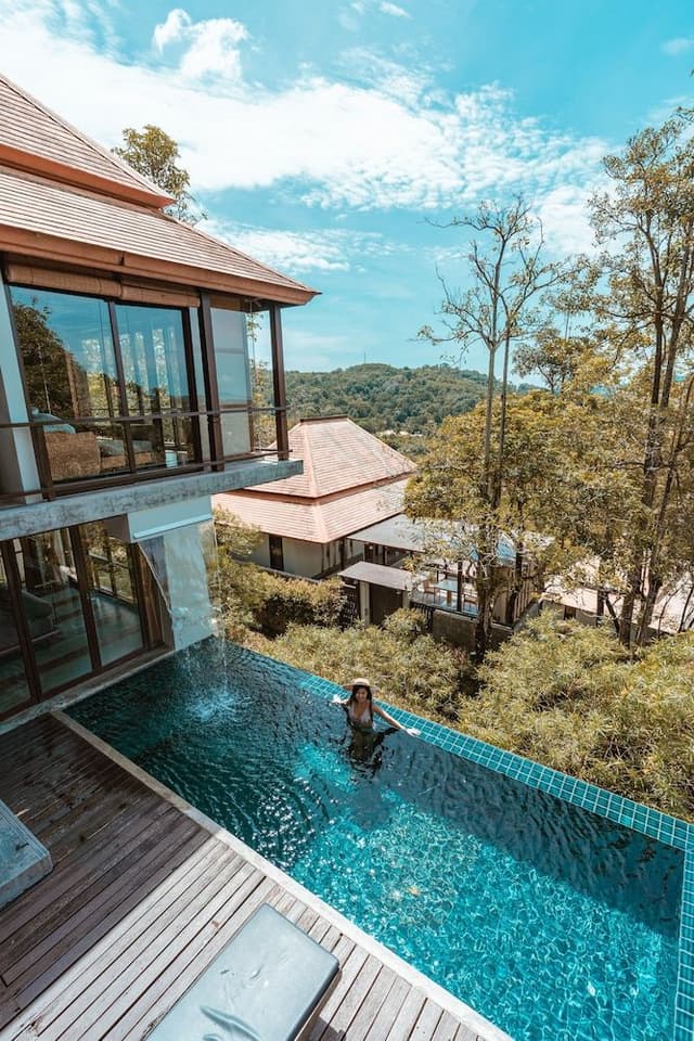 Waterfall Duplex Pool Villa