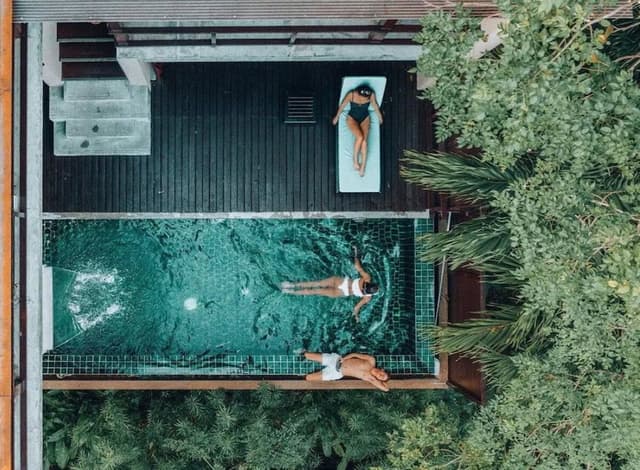 Waterfall Duplex Pool Villa