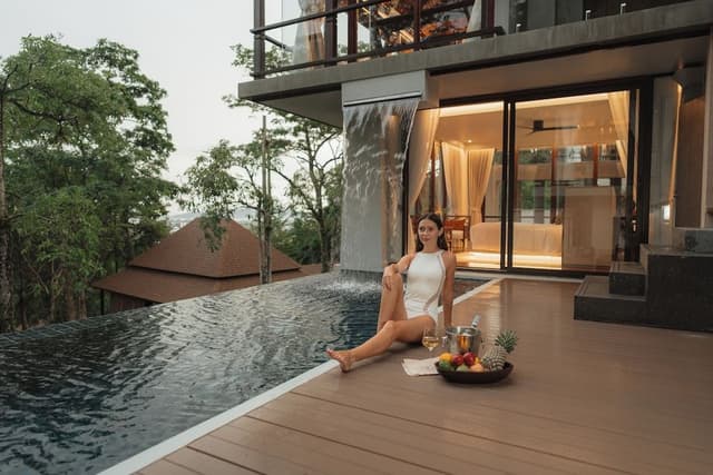 3 Bedroom Premium Waterfall Pool Villa
