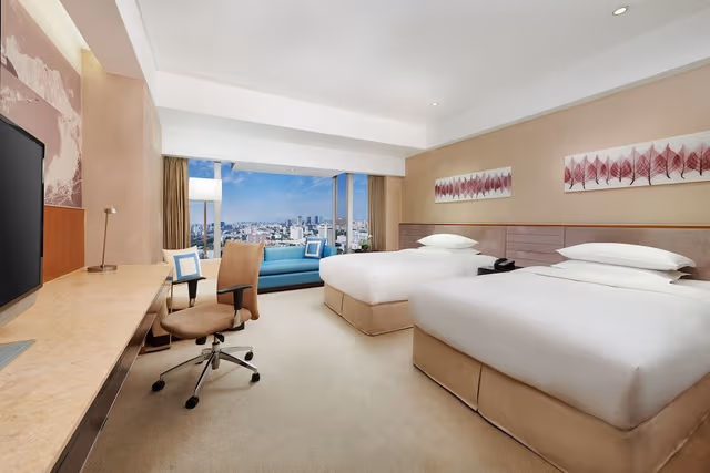 Standard Room, 2 Twin Beds, Club Lounge Access (High Floor)