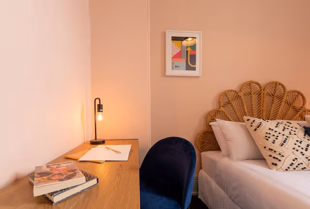Compact Private Room, Shared Bathroom