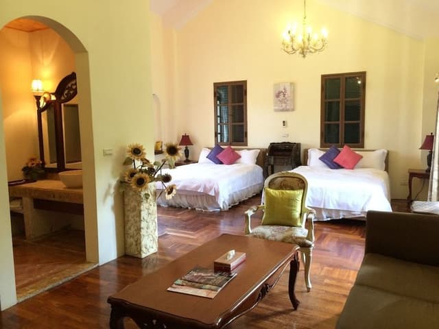 Grand Quadruple Room, 2 Double Beds, Park View, Tower