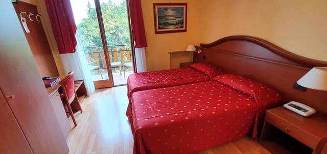 Economy Double or Twin Room, Balcony, Garden View