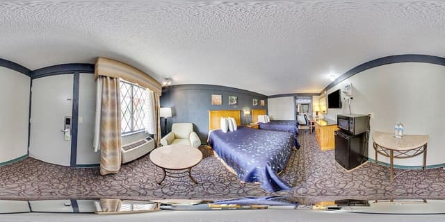 Room, 2 Double Beds, Non Smoking (Microwave and Fridge in-room)