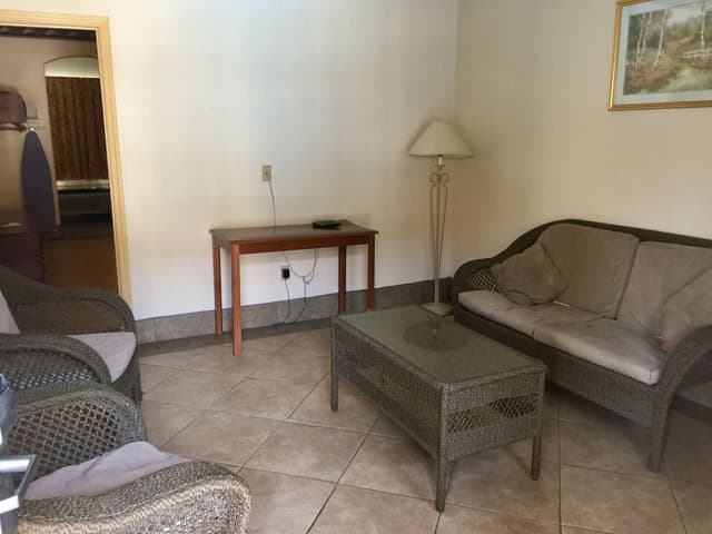 Business 2 Room Suite, 1 King Bed, Refrigerator & Microwave, Poolside