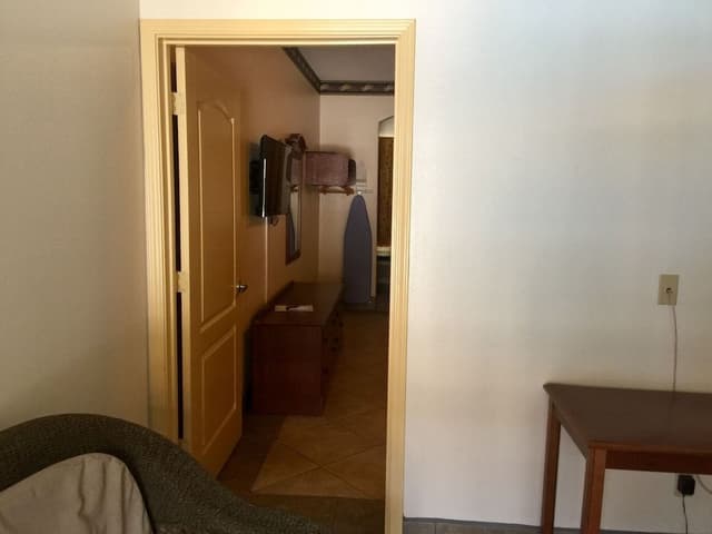 Business 2 Room Suite, 1 King Bed, Refrigerator & Microwave, Poolside