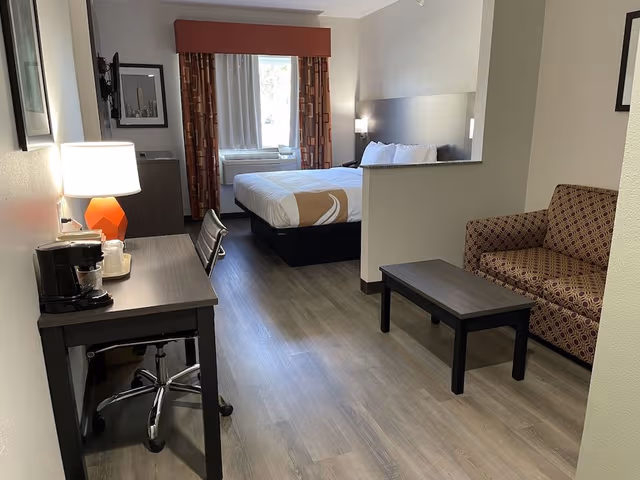 Suite, 1 King Bed with Sofa bed, Non Smoking