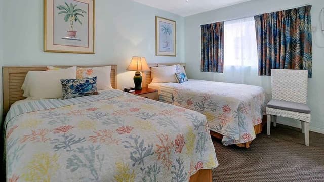 Deluxe Apartment, 2 Double Beds, Courtyard Area