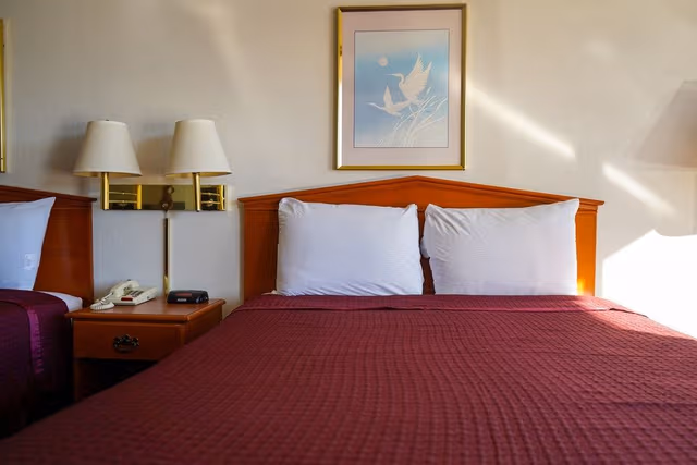 Double Room 2 Double Beds Non-Smoking