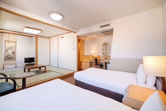Japanese-Western style room, Twin Futon(Non-smoking)