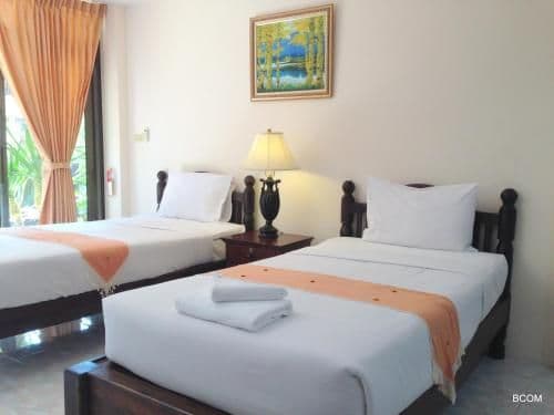 Standard Twin Bed with Air Condition