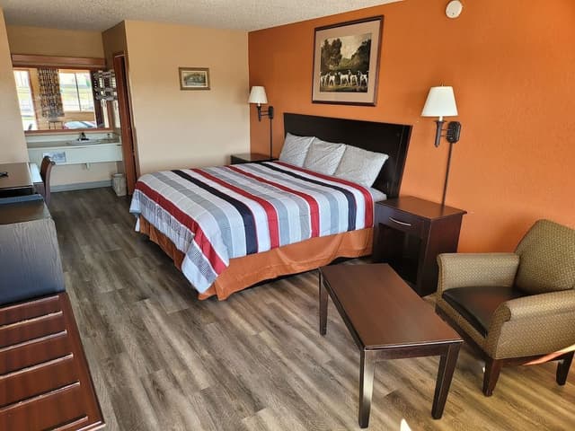 Standard Room, 1 King Bed, Non Smoking, Refrigerator & Microwave