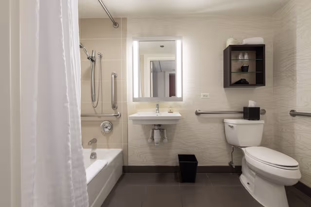 Room, 1 King Bed, Accessible Bathtub
