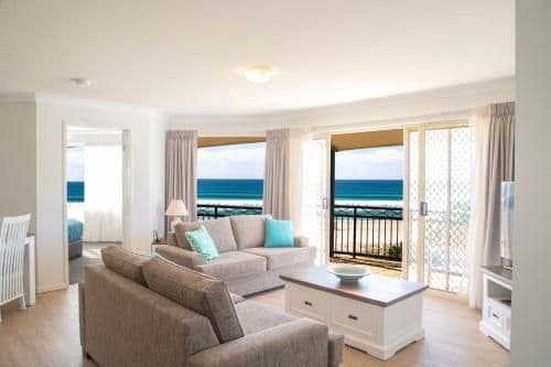 Absolute Beachfront Two-Bedroom Apartment