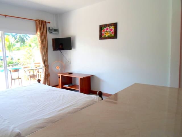 Studio, Pool View (with Air-Con)