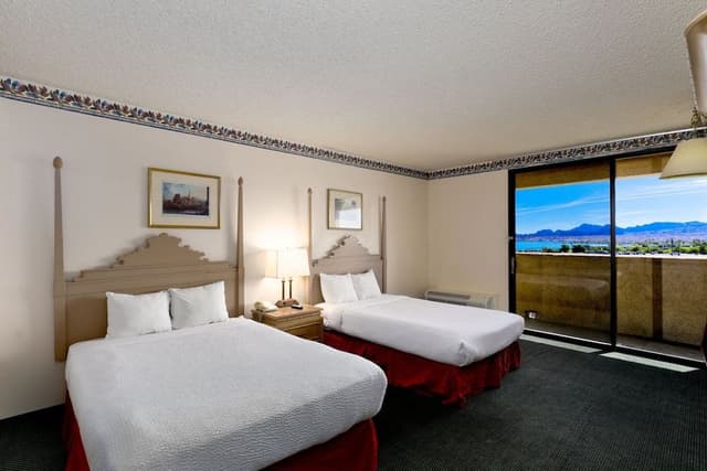 Standard Room, 2 Queen Beds, Non Smoking, Refrigerator & Microwave