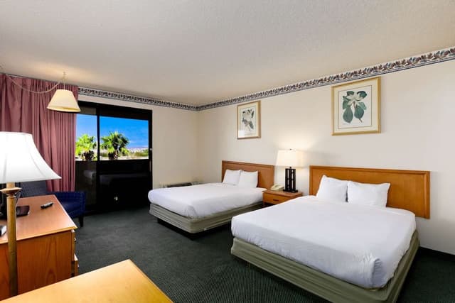 Standard Room, 2 Queen Beds, Non Smoking, Refrigerator & Microwave
