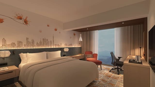 KING GUEST ROOM CITY VIEW