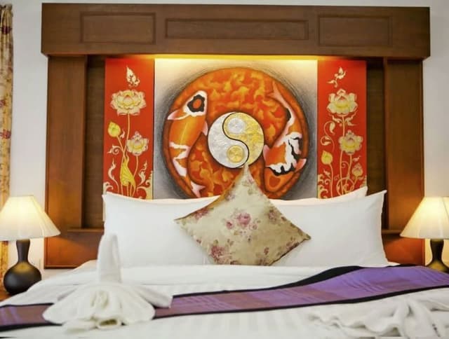 Deluxe Villa, 1 Queen Bed, Park View, Garden Area