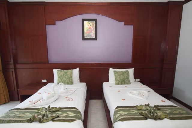 Standard Twin Room, No Windows