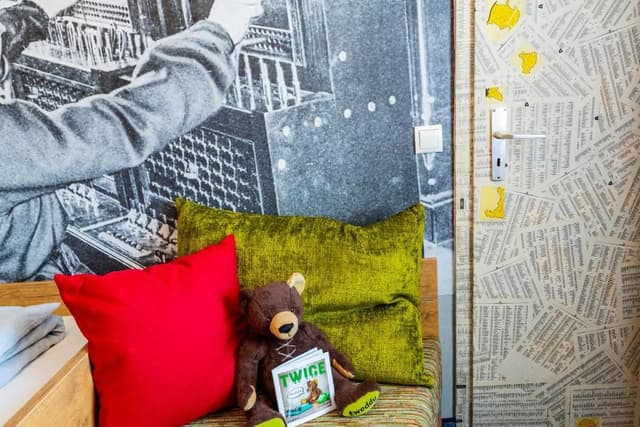 Doppelzimmer „Comfy Maxy“ zum Teil mit Balkon