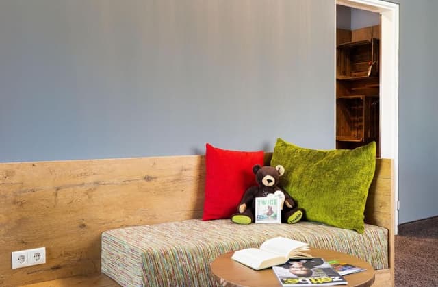 Doppelzimmer „Comfy Maxy“ zum Teil mit Balkon