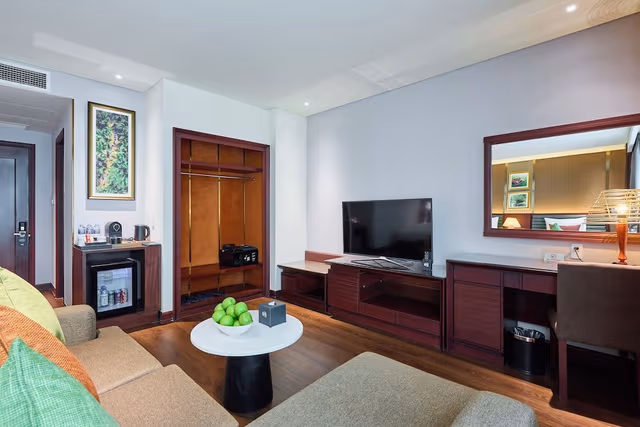 Family Room, City View