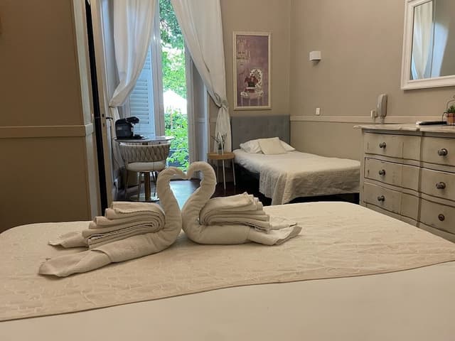 Comfort Triple Room, Garden View